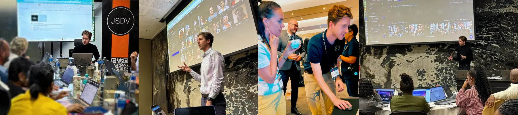 AI Accelerator training sessions with teams